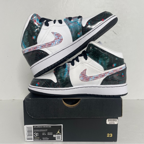 Nike Air Jordan 1 Retro Mid GS SE “Take Flight” 2022 - Picture 3 of 4